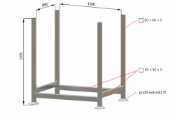 Paleta prepravn  110 x 85